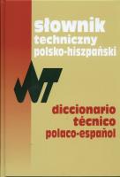 Okładka książki Słownik techniczny polsko-hiszpański