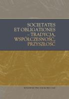 Opakowanie Societates et obligationes - tradycja, współczesność, przyszłość.