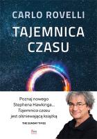 Tajemnica czasu. Autor: Carlo Rovelli. SmakLiter.pl Okładka książki Tajemnica czasu