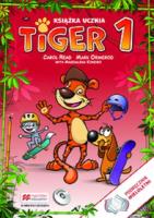 Tiger 1 SB + CD MACMILLAN. Autor: Carol Read, Mark Ormerod, Magdalena Kondro. SmakLiter.pl Okładka książki Tiger 1 SB + CD MACMILLAN