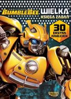 Okładka książki Transformes Bumblebee Wielka księga zadań