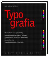 Typografia. Autor: Ambrose Gavin, Harria Paul. SmakLiter.pl Okładka książki Typografia