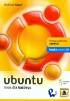 Okładka książki Ubuntu Linux dla każdego + CD