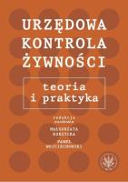 Okładka książki Urzędowa kontrola żywności: teoria i praktyka