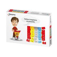 Verbos irregulares en presente. Wydawca: Regipio. SmakLiter.pl Opakowanie Verbos irregulares en presente