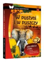 W pustyni i w puszczy z oprac. TW SBM. Autor: Henryk Sienkiewicz. SmakLiter.pl Okładka książki W pustyni i w puszczy z oprac. TW SBM