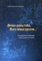 Wenus panią roku Mars towarzyszem. Autor: Konarska-Zimnicka Sylwia. SmakLiter.pl Okładka książki Wenus panią roku Mars towarzyszem