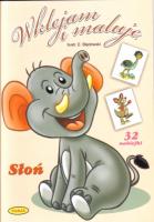 Okładka książki Wklejam i maluję - Słoń