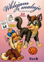 Wklejam i maluję - York. Autor:   Praca zbiorowa. SmakLiter.pl Okładka książki Wklejam i maluję - York