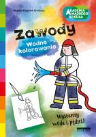 Wodne kolorowanie. Zawody. Autor: Opracowanie zbiorowe. SmakLiter.pl Okładka książki Wodne kolorowanie. Zawody
