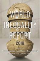 World Inequality Report 2018. Autor: Alvaredo Facundo, Chancel Lucas, Piketty Thomas, Saez Emmanuel, Zucman Gabriel. SmakLiter.pl Okładka książki World Inequality Report 2018