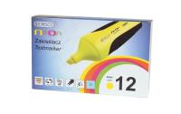 Opakowanie Zakreślacz neon żółty (12szt)
