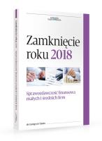 Zamknięcie roku 2018. Autor: Gyöngyvér Takáts. SmakLiter.pl Okładka książki Zamknięcie roku 2018