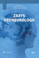 Okładka książki Zarys otoneurologii tom 1