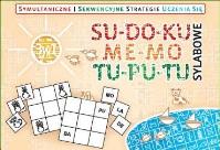 Zestaw 3w1 - Su-do-ku, me-mo, tu-pu-tu sylabowe. Autor: Bala Agnieszka. SmakLiter.pl Okładka książki Zestaw 3w1 - Su-do-ku, me-mo, tu-pu-tu sylabowe