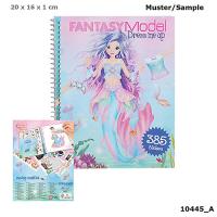 Opakowanie ZESTAW FANTASY MODEL DRESS ME UP Z NAKLEJKAMI 10445