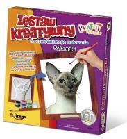 Okładka książki Zestaw Kreatywny do malowania - Syjamski