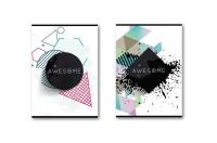 Opakowanie Zeszyt szkolny A4/60K kratka (5szt) STRIGO