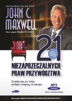 21 niezaprzeczalnych praw przywództwa - Audiobook. Autor: John C. Maxwell. SmakLiter.pl Okładka książki 21 niezaprzeczalnych praw przywództwa - Audiobook