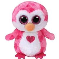Opakowanie Beanie Boos Juliet - różowy pingwin 15 cm