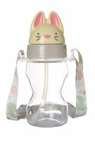 Opakowanie Bidon ze słomką - królik