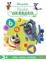 Okładka książki Disney uczy Nauka na okrągło