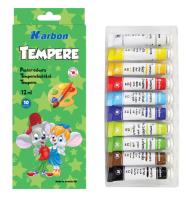 Farby Tempera 12ml 10 kolorów Mały Szewczyk - KARBON. Wydawca: MST Toys. SmakLiter.pl Opakowanie Farby Tempera 12ml 10 kolorów Mały Szewczyk - KARBON
