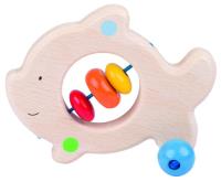 Opakowanie Grzechotka gryzak drewniany rybka