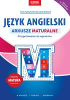 Język angielski. Arkusze maturalne. Autor: Treger Anna, Oberda Gabriela. SmakLiter.pl Okładka książki Język angielski. Arkusze maturalne