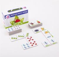 Klocki domino - Robaczki. Wydawca: Felico. SmakLiter.pl Opakowanie Klocki domino - Robaczki