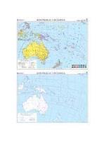 Opakowanie Mapa - Australia i Oceania.Polityczna NE