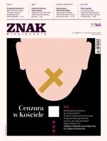 Okładka książki Miesięcznik Znak 765 2/2019 Cenzura w Kościele
