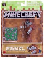 Opakowanie Minecraft - figurka Szkielet w skórzanej zbroi