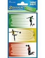 Opakowanie Naklejki na zeszyty - piłka nożna