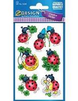 Okładka książki Naklejki papierowe biedronki