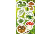Opakowanie Naklejki Rośliny i Grzyby