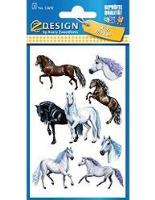 Opakowanie Naklejki - konie