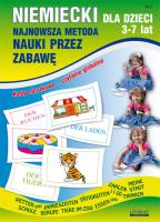 Niemiecki dla dzieci 3-7 lat. Autor: Monika von Basse. SmakLiter.pl Okładka książki Niemiecki dla dzieci 3-7 lat