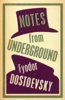 Notes from Underground. Autor: Dostoevsky  Fyodor. SmakLiter.pl Okładka książki Notes from Underground