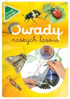 Owady naszych lasów zeszyt w kalką. Autor: Katarzyna Kopiec-Sekieta. SmakLiter.pl Okładka książki Owady naszych lasów zeszyt w kalką