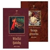 Pakiet: Wielki Gatsby / Dzieje grzechu. Autor: Francis Scott Fitzgerald, Żeromski Stefan. SmakLiter.pl Okładka książki Pakiet: Wielki Gatsby / Dzieje grzechu
