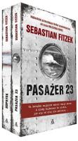 Pasażer 23 / Odprysk. Autor: Fitzek Sebastian. SmakLiter.pl Okładka książki Pasażer 23 / Odprysk