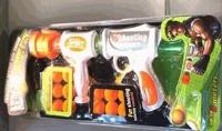 Opakowanie Pistolet wyrzutnia + 12 kulek