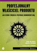 Okładka książki Profesjonalny Właściciel Produktu