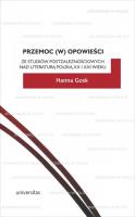 Przemoc (w) opowieści. Autor: Gosk Hanna. SmakLiter.pl Okładka książki Przemoc (w) opowieści