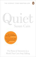 Quiet. Autor: Susan Cain. SmakLiter.pl Okładka książki Quiet