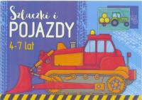 Szlaczki i pojazdy 4-7 lat. Autor: W.E. ''Literka. SmakLiter.pl Okładka książki Szlaczki i pojazdy 4-7 lat