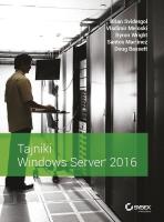 Okładka książki Tajniki Windows Server 2016