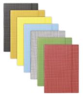 Teczka z gumką DONAU karton A4, 400gsm, 3-skrz., mix kolorów w kratę 25 sztuk. Wydawca: Donau. SmakLiter.pl Opakowanie Teczka z gumką DONAU karton A4, 400gsm, 3-skrz., mix kolorów w kratę 25 sztuk