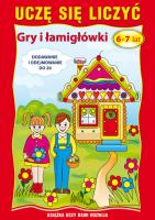 Okładka książki Uczę się liczyć. Gry i łamigłówki. 6-7 lat